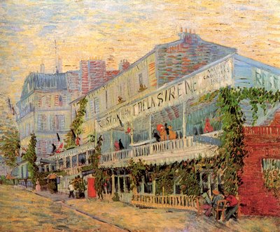 Restaurant De la Sirène at Asnières by Vincent van Gogh